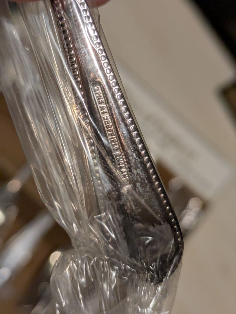 1-2.Arthur Price シルバーフォーク6本セット 英国