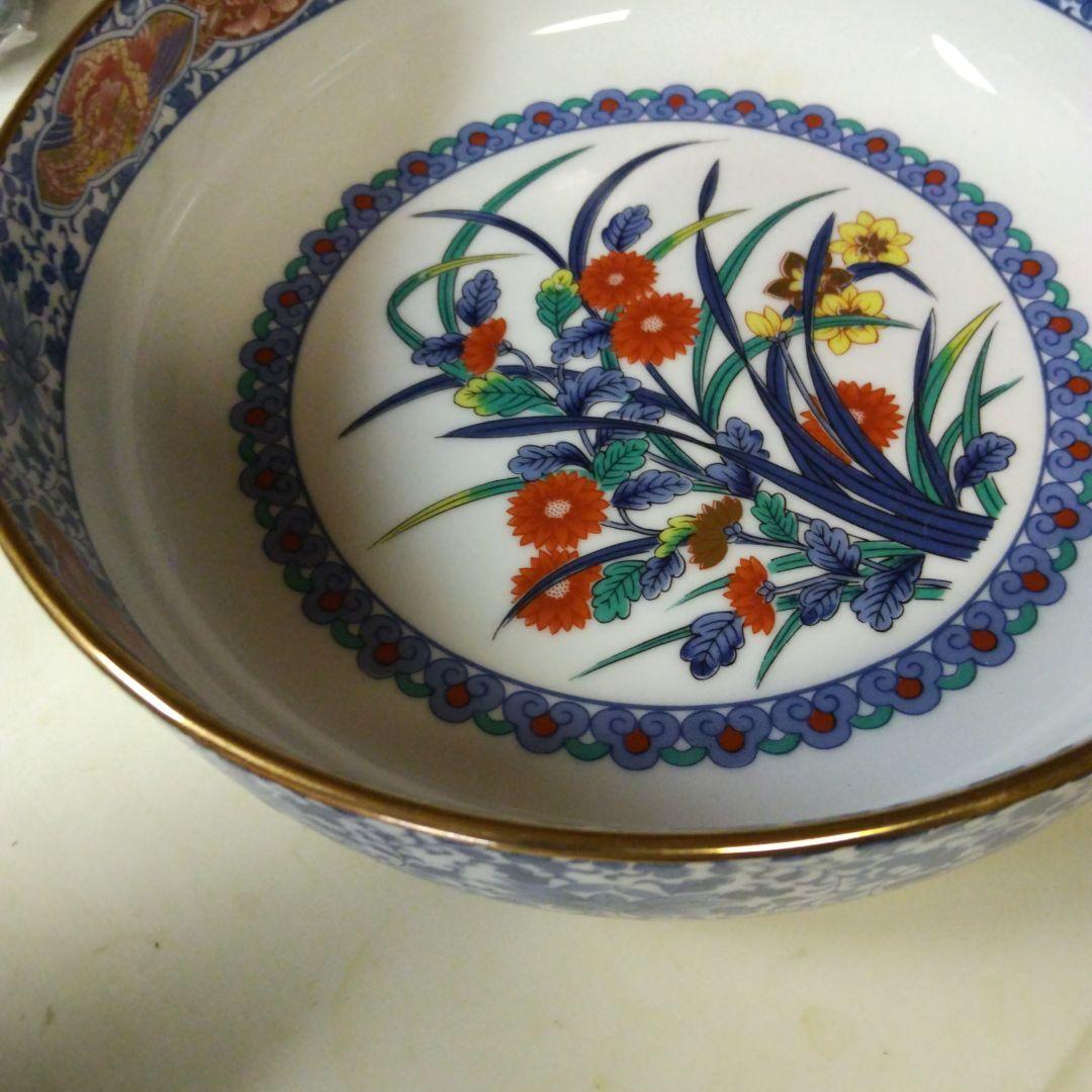 花柄 陶磁器 大皿