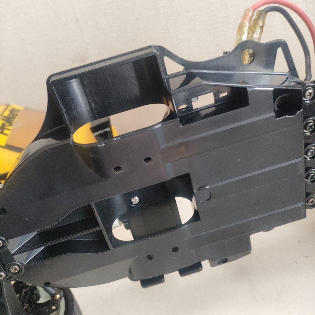 【当時物、レア】タミヤTA03シャーシ、メカ付き、メルセデスボディ付き