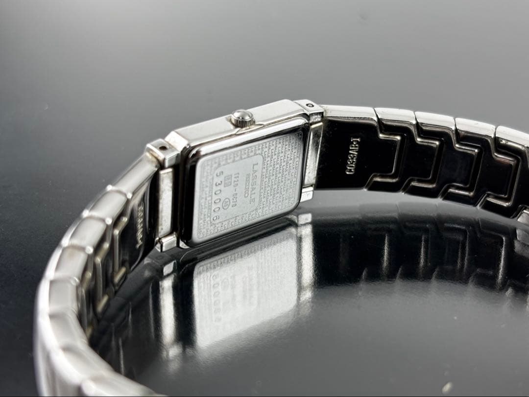 電池交換済み レディース クォーツ SEIKO ラサール セイコー