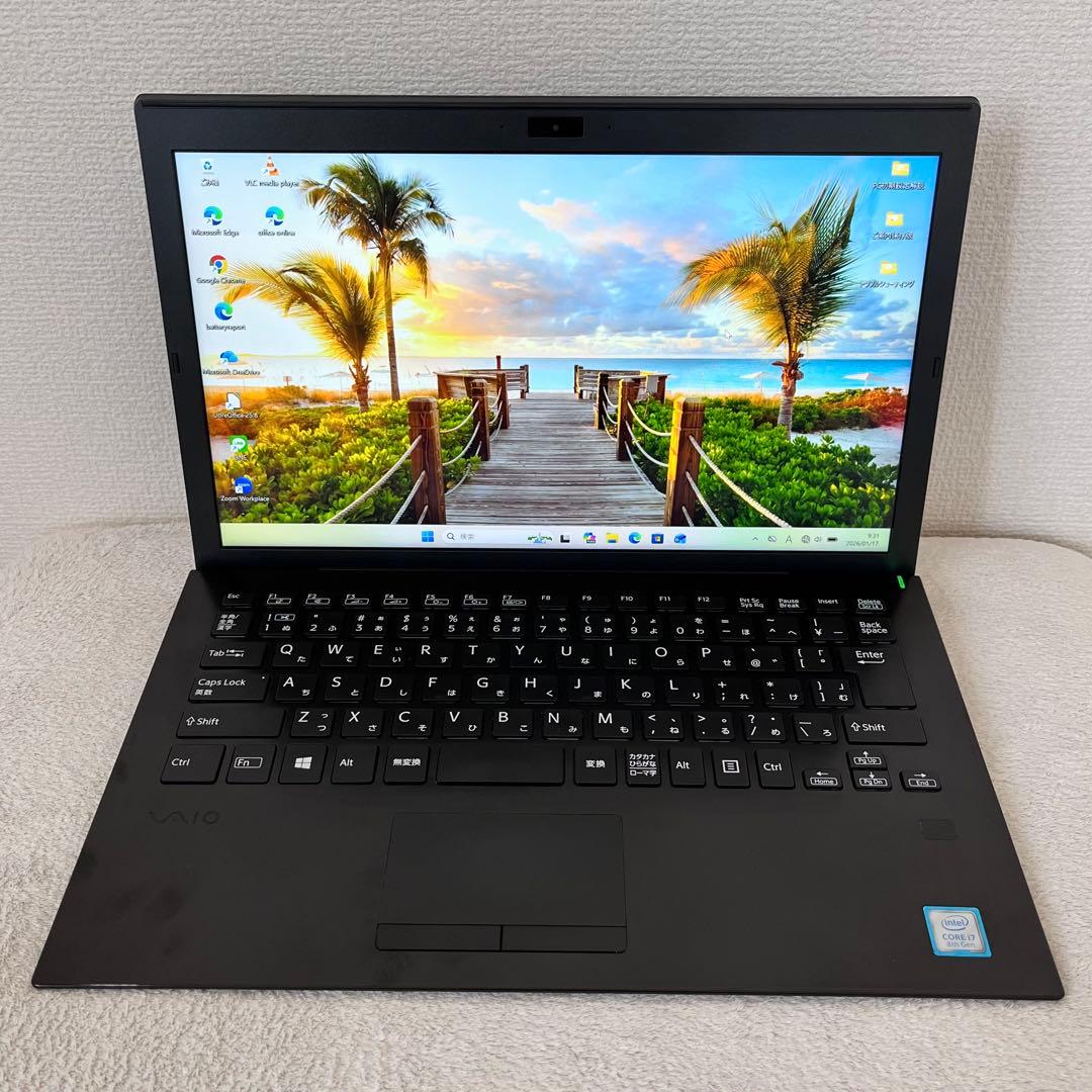 office2024 SONY/i7第8世代/メモリ16GB/SSD256GB