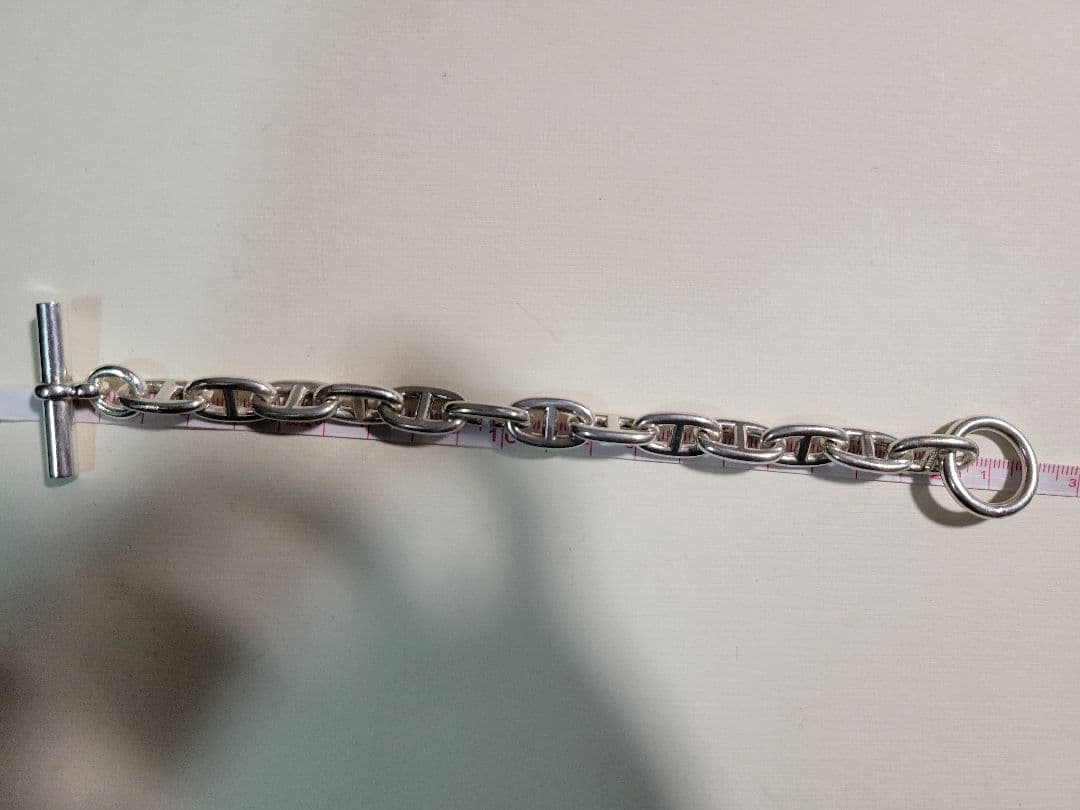 HERMES　マルジェラ期　シェーヌダンクル GM 13 Silver　925