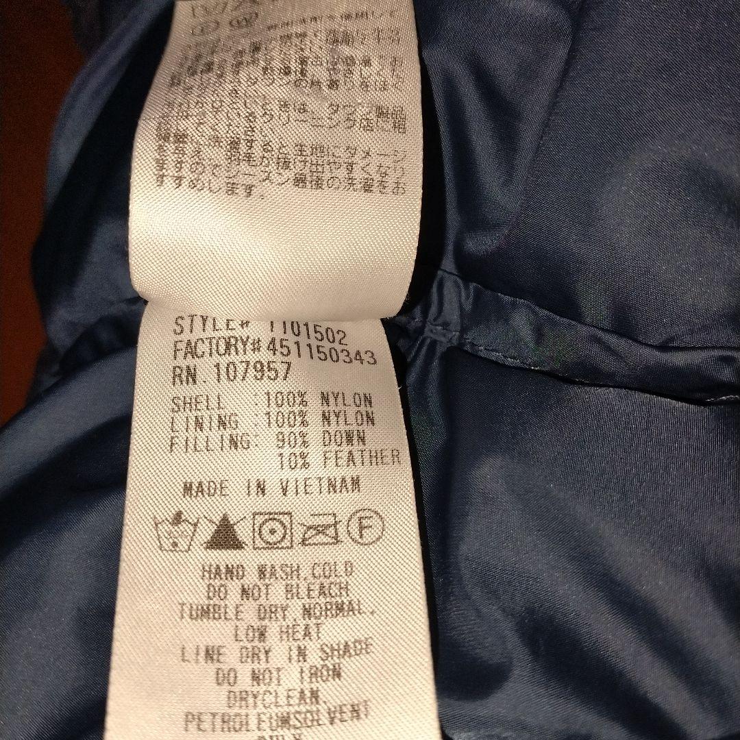 モンベル　パーマフロストライトダウンパーカー　ゴアテックス　M　紺　美品