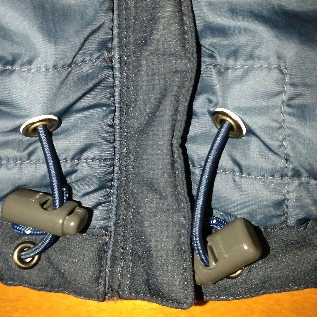 モンベル　パーマフロストライトダウンパーカー　ゴアテックス　M　紺　美品