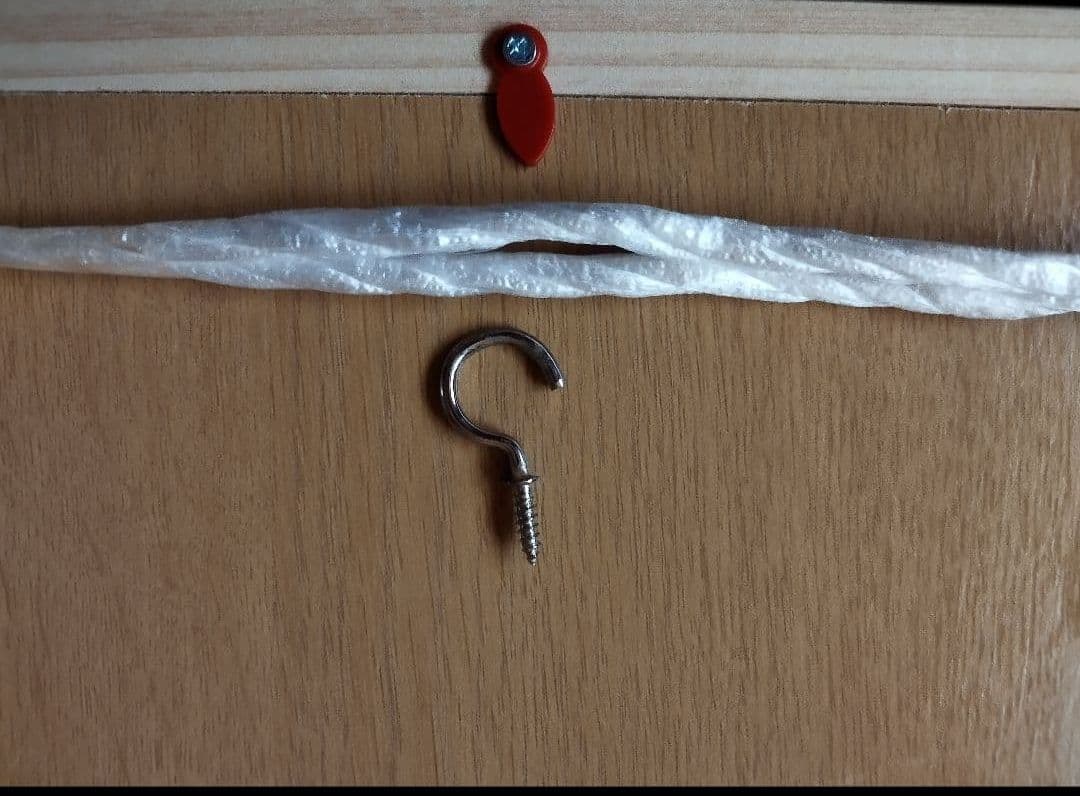 208 ❣️特価❣️麻の葉組子　組子絵柄 2枚一組木製額縁