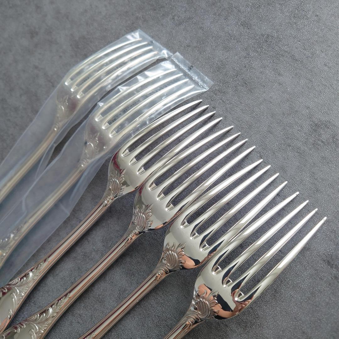 美品 クリストフル マルリー テーブルフォーク 未開封含む 6点