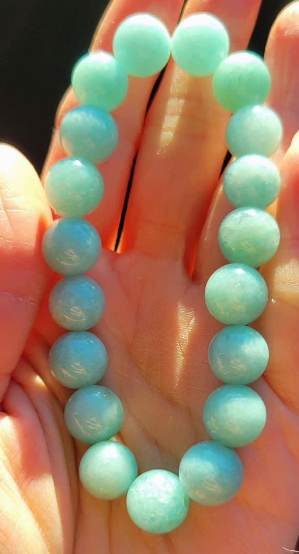 ☆！極上！レア！☆糸魚川潤艶美麗翡翠☆ろうかん質翡翠☆ブレスレット☆