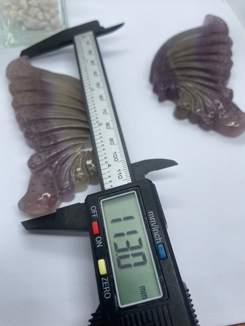 値下げ！！フローライト☆蝶の羽☆