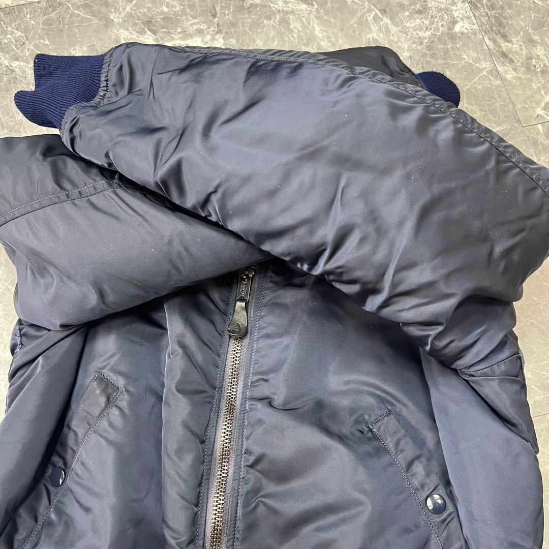 【極美品】アルファ　MA-1 フライトジャケット　69s SCOVILL 紺　M
