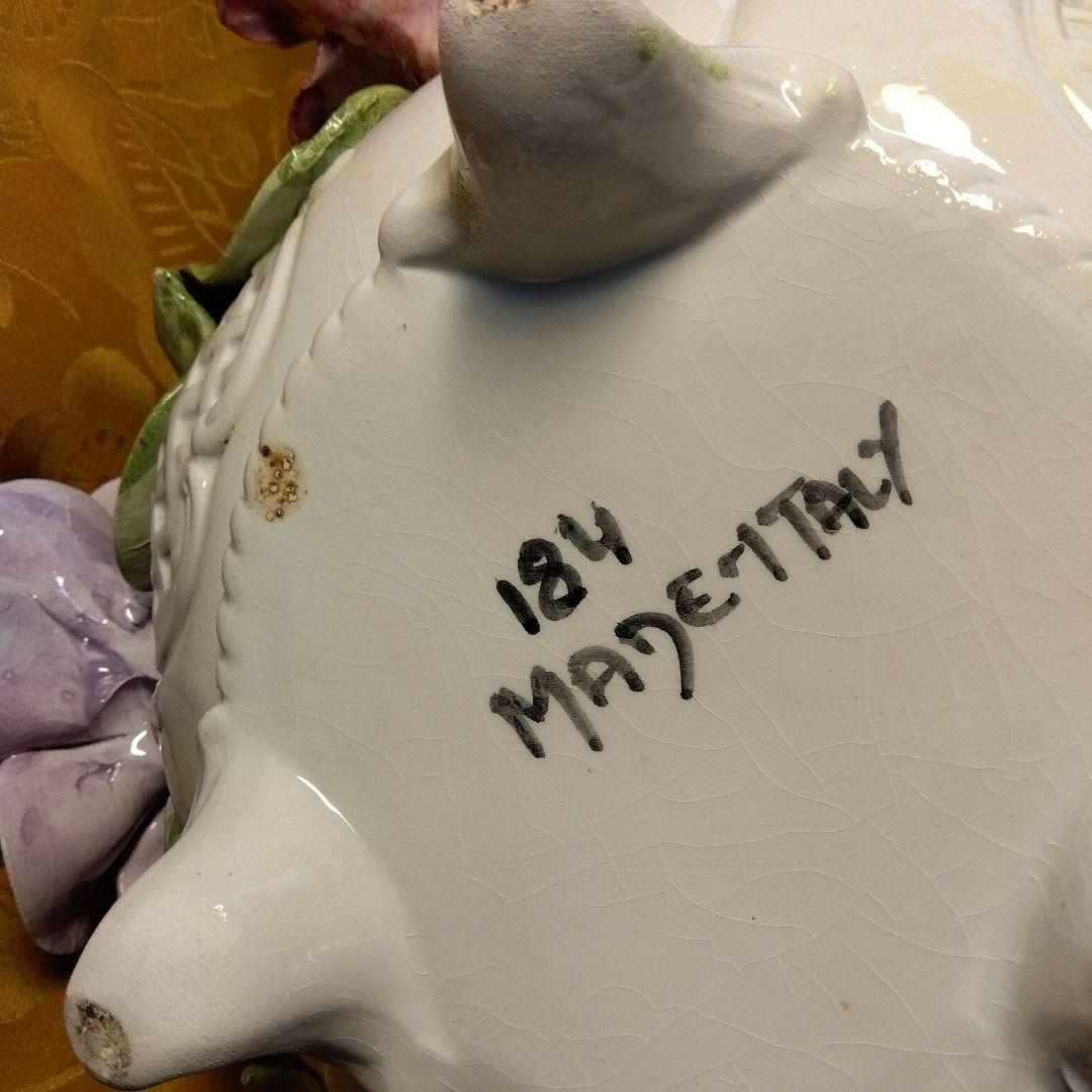 最高級イタリヤ陶花