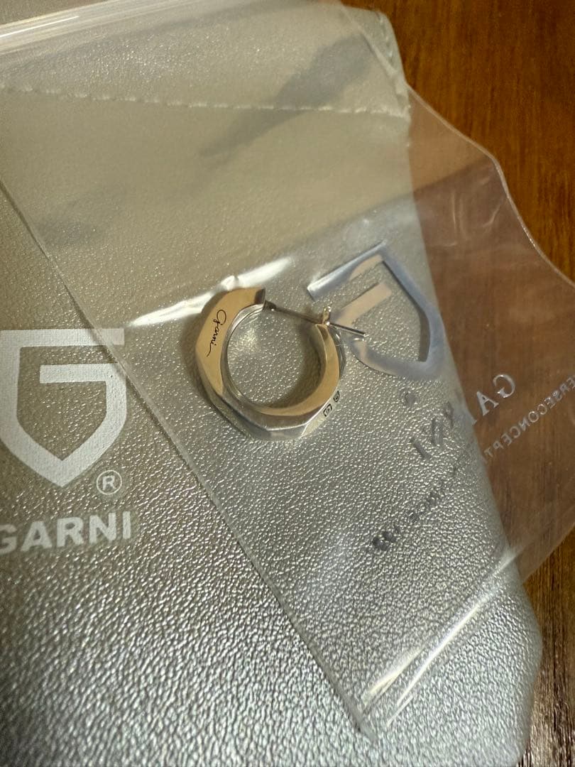 GARNI Crockeryピアス シルバーL(左耳用)