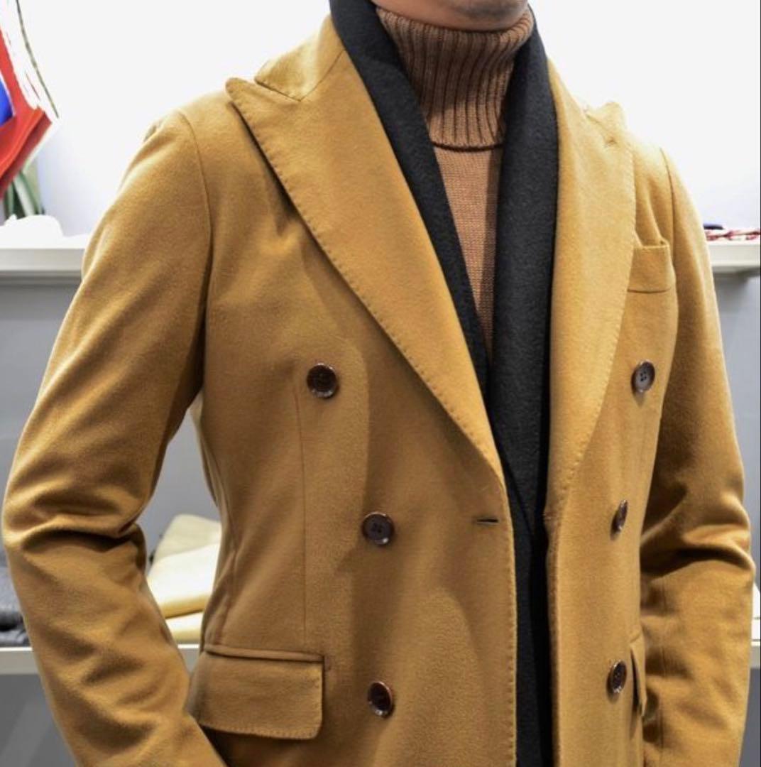 最高級カシミヤ RING JACKET×guji ポロコート リングヂャケット