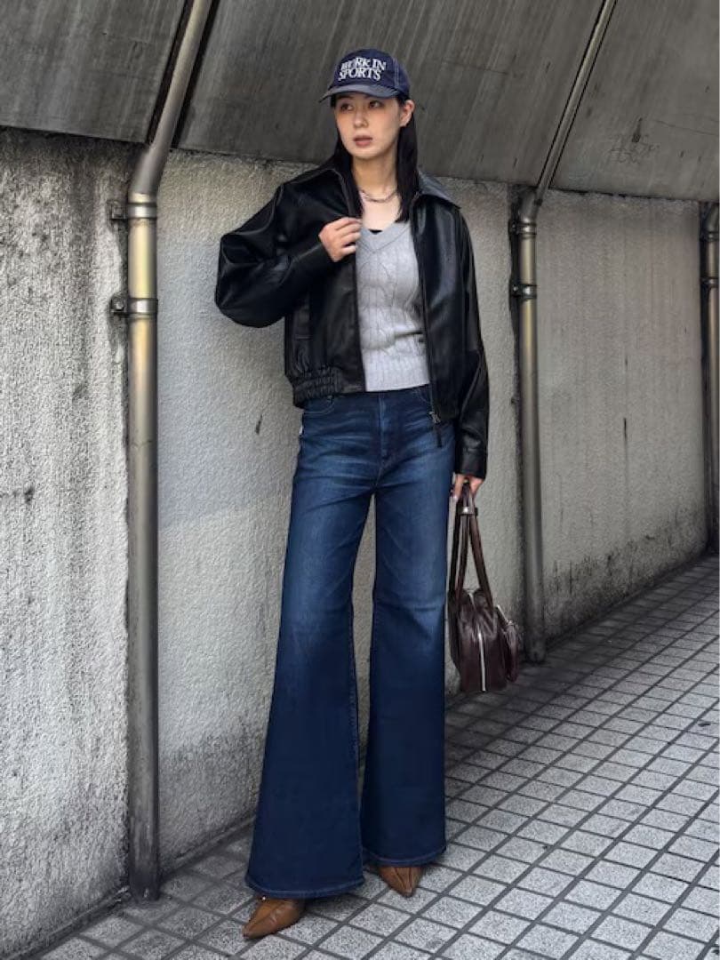 パンツ MOUSSY ADVANCED LONG LEG FLARE 24inch
