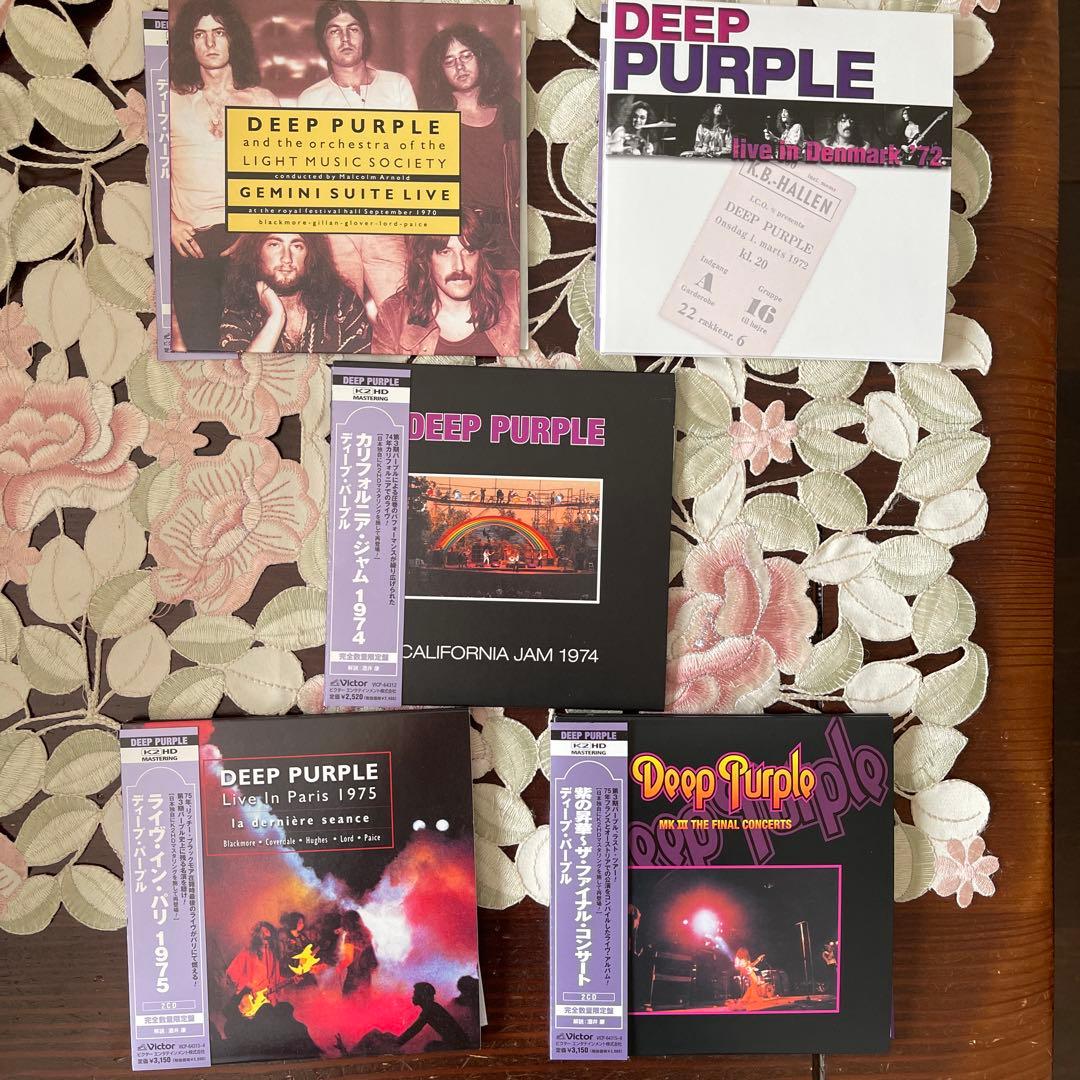 DEEP PURPLE ライブCD5セットK2HD高音質