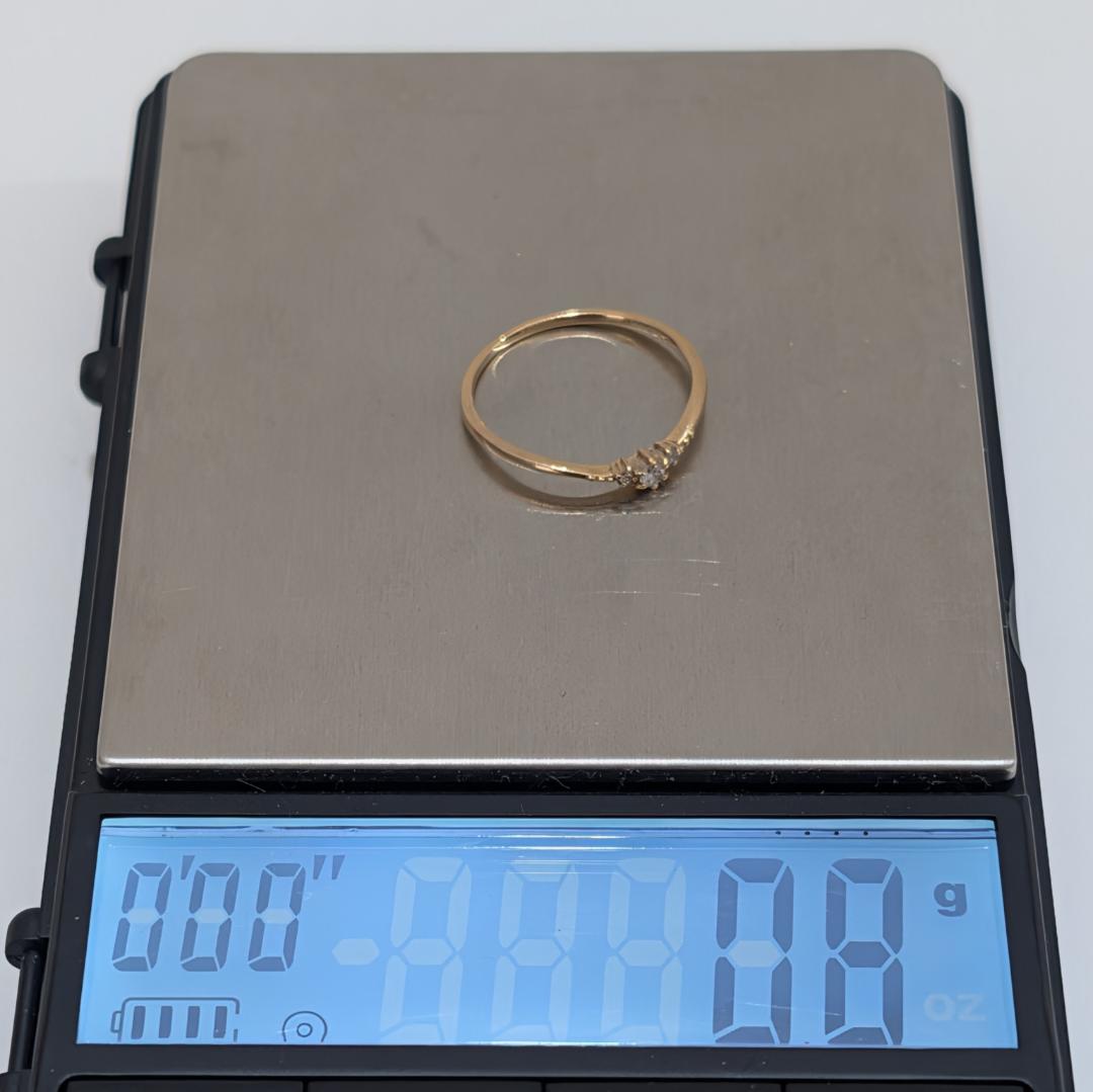 2025 ヴァンドーム青山ダイヤリングK18YGイエローゴールド11号