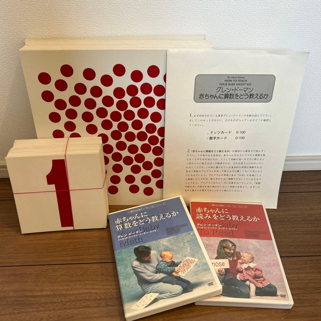 家庭保育園　ドーマン博士のドッツカード　大判ドッツカード