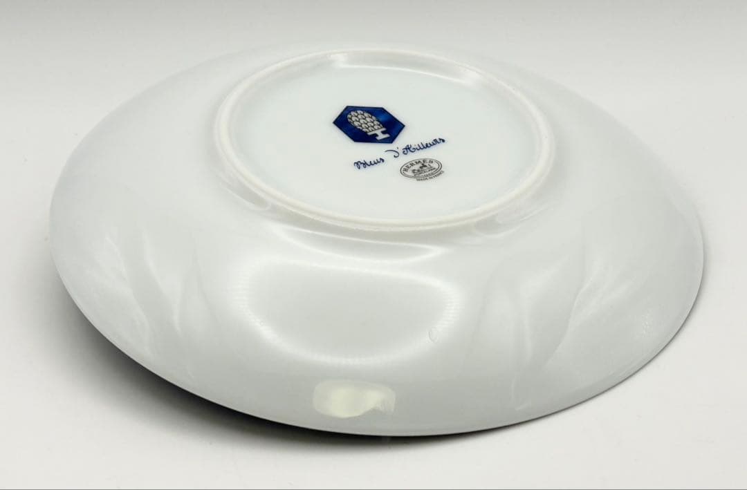 【未使用 希少】HERMES ブルーダイユール 16cm プレート 2枚