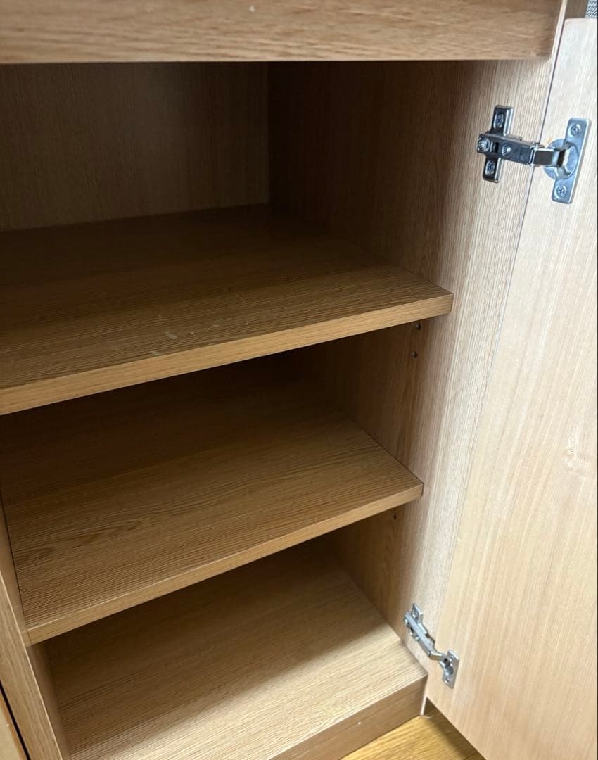 無印良品　食器棚　カップボード