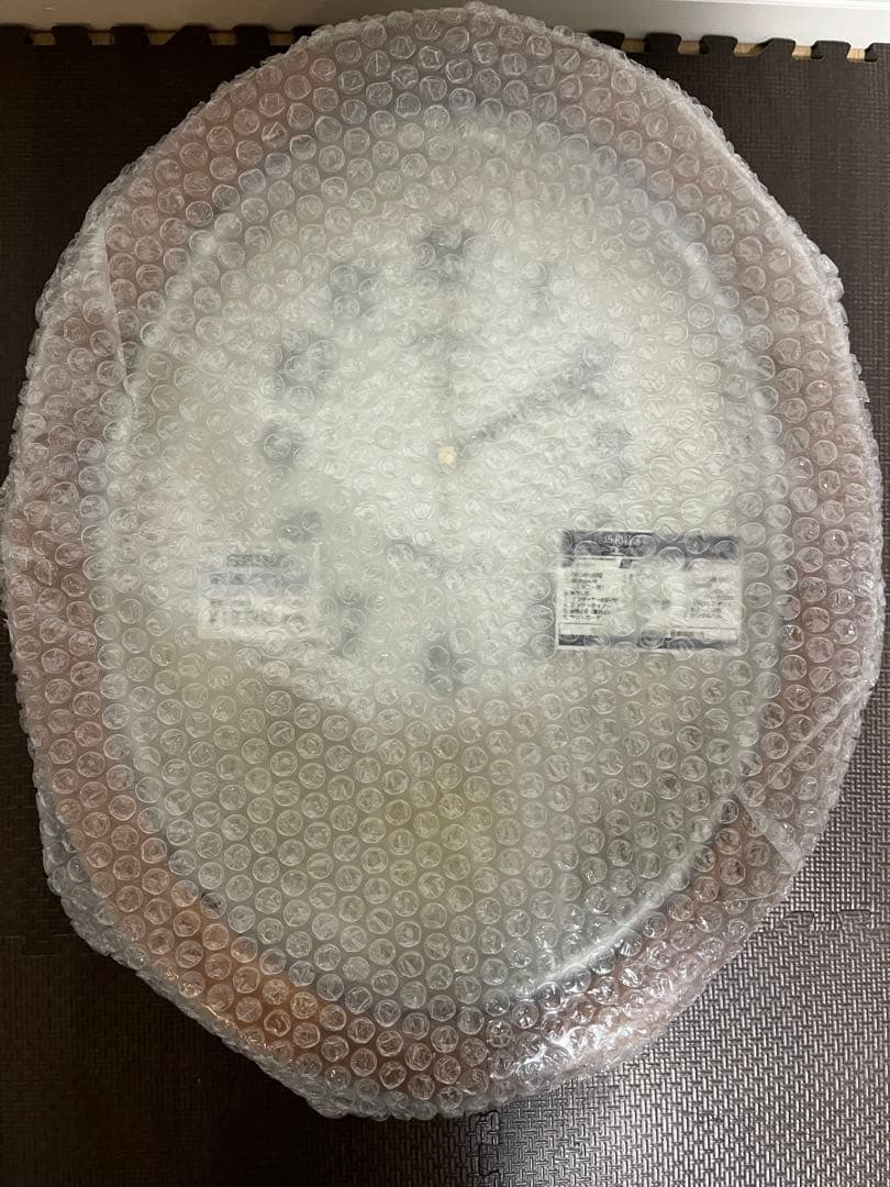 【新品未使用】SEIKO 掛時計 ブラウン 高音質16和音メロディ AM257B