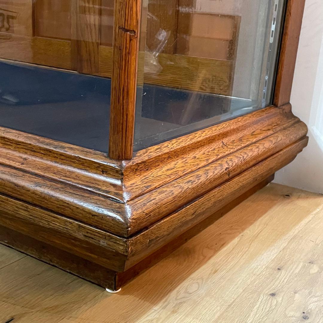 ￼アンティーク家具　ガラスショーケース