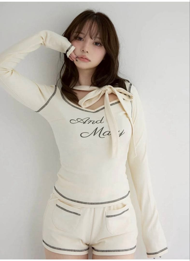 トップス ANDMARY Judy set up