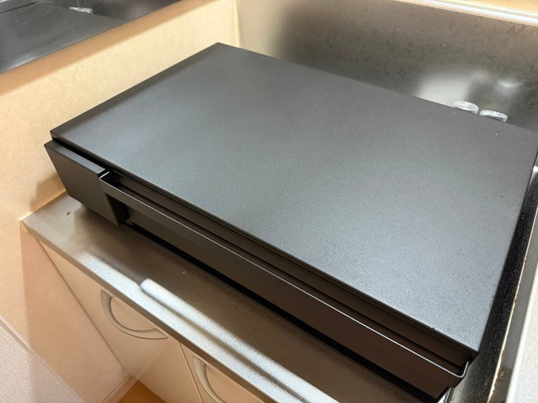 【お値下げOK】towerクッキングヒーターラック 引き出し&スライドテーブル