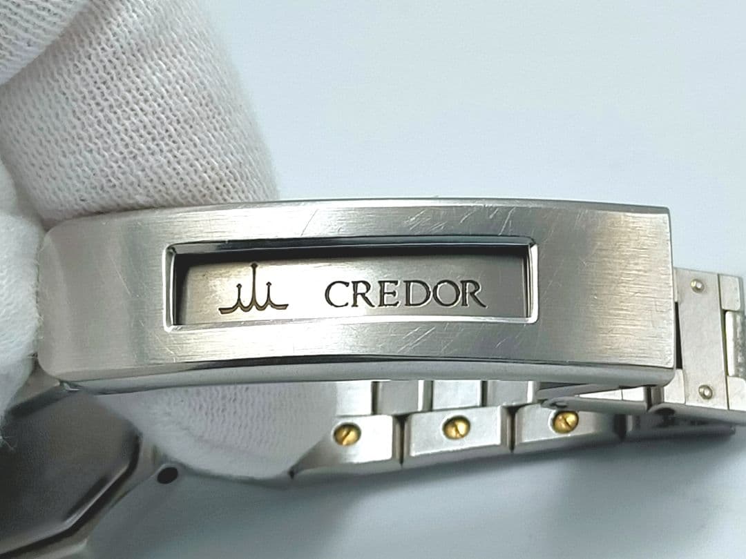 【24H発送】稼働品 クレドール レディース腕時計 8420-5010 シルバー