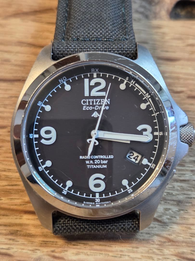 Citizen プロマスターランドチタン　PMD56-2861 ソーラー電波