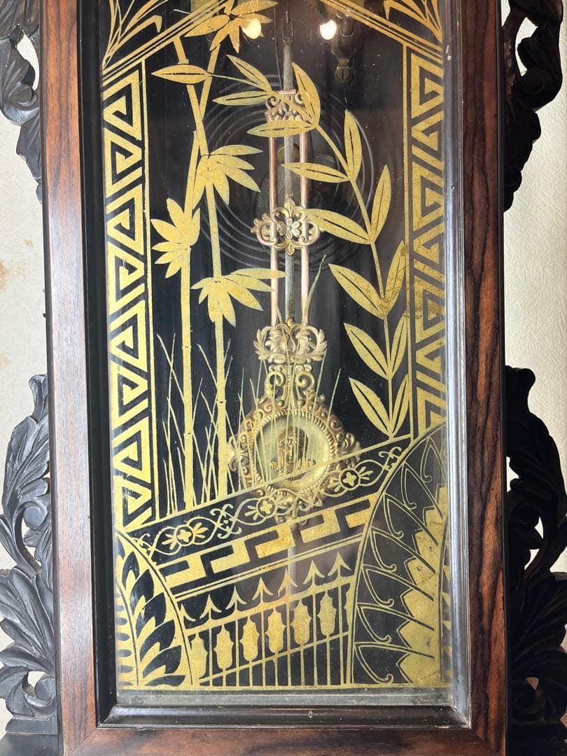 ナ*ナ様 精工舎　黒柿　柱時計　古時計　振り子　ゼンマイ　ボンボン　レトロ　ユン