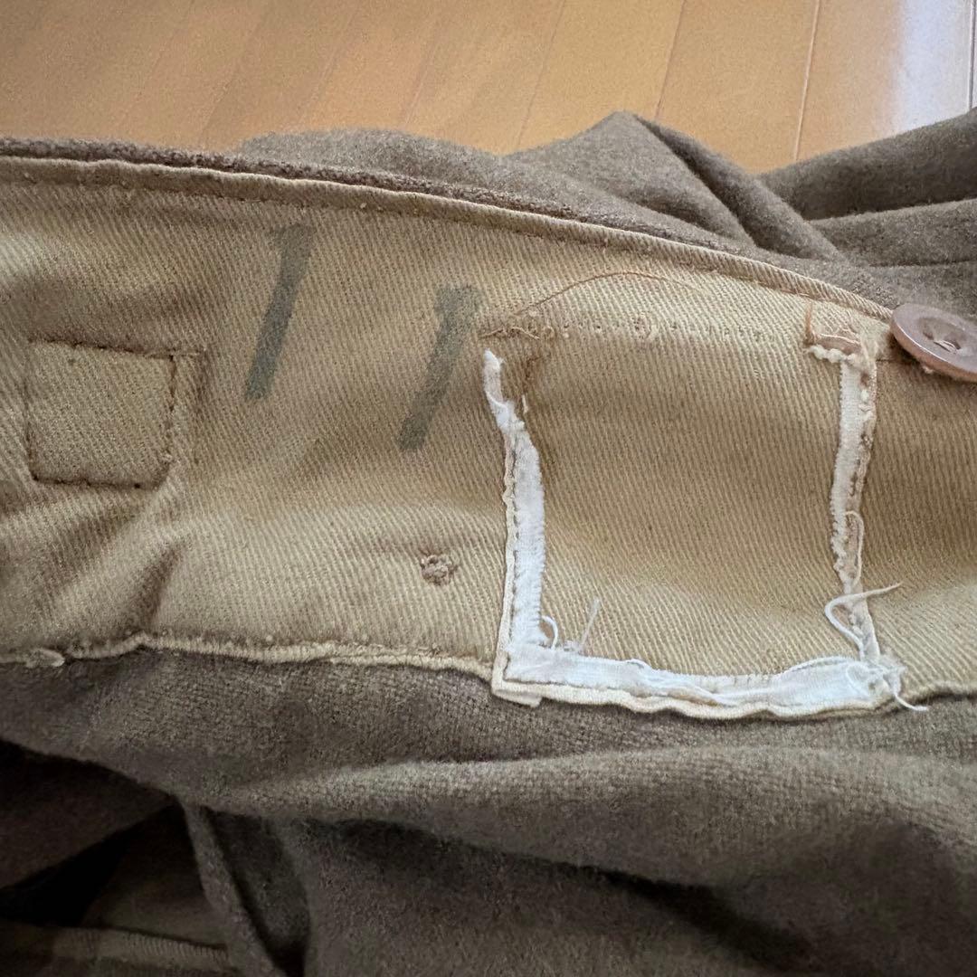 40〜50年代 英軍 イギリス軍 バトルドレス パンツ ヴィンテージ