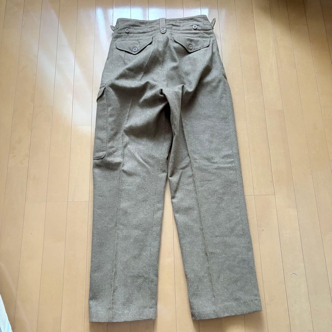 40〜50年代 英軍 イギリス軍 バトルドレス パンツ ヴィンテージ