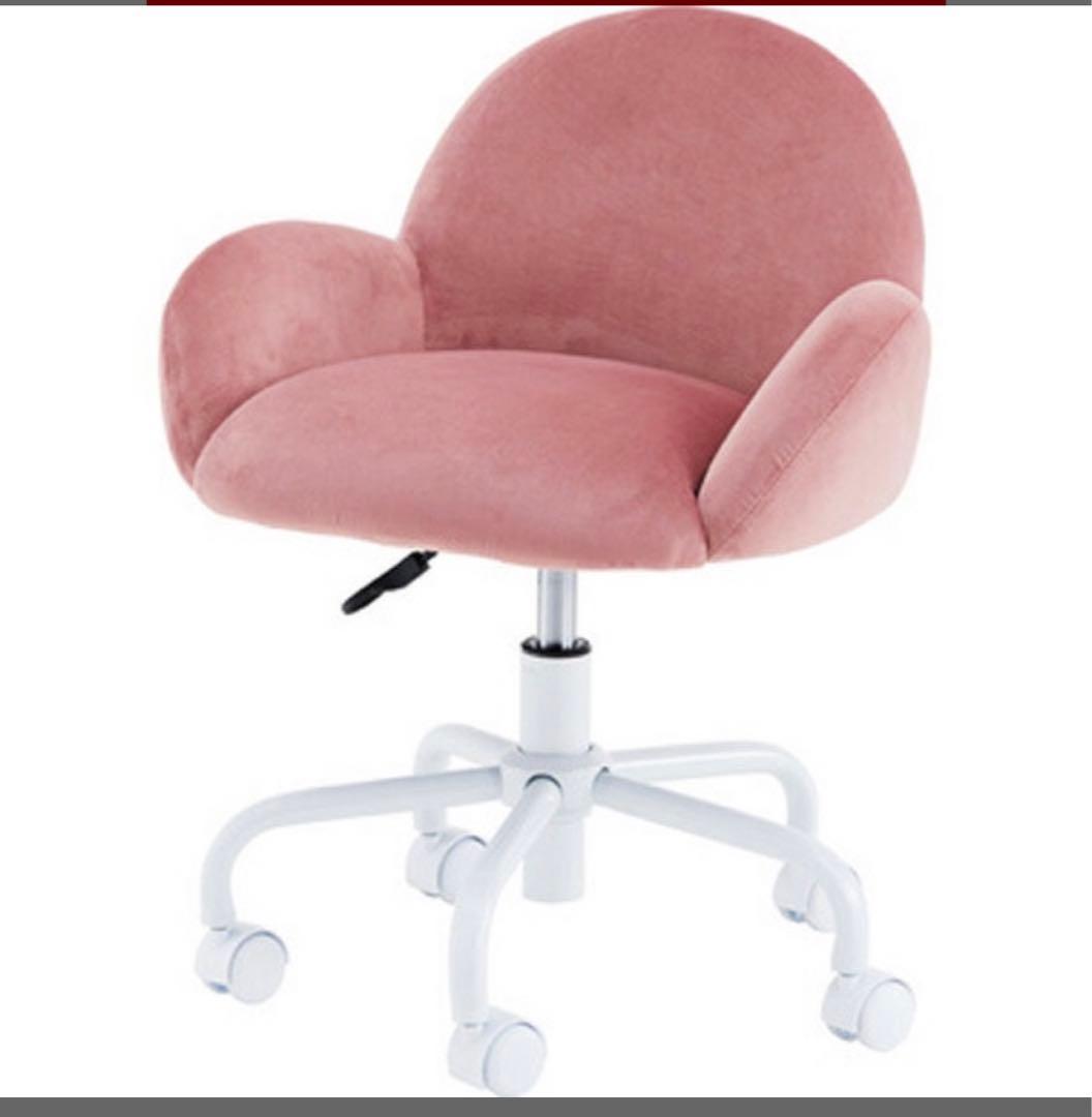 可愛いお部屋にぴったり！デスクチェア　ピンク