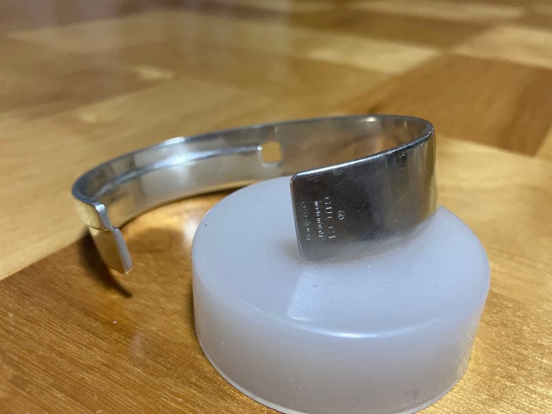 GUCCI Gバングル　925シルバー