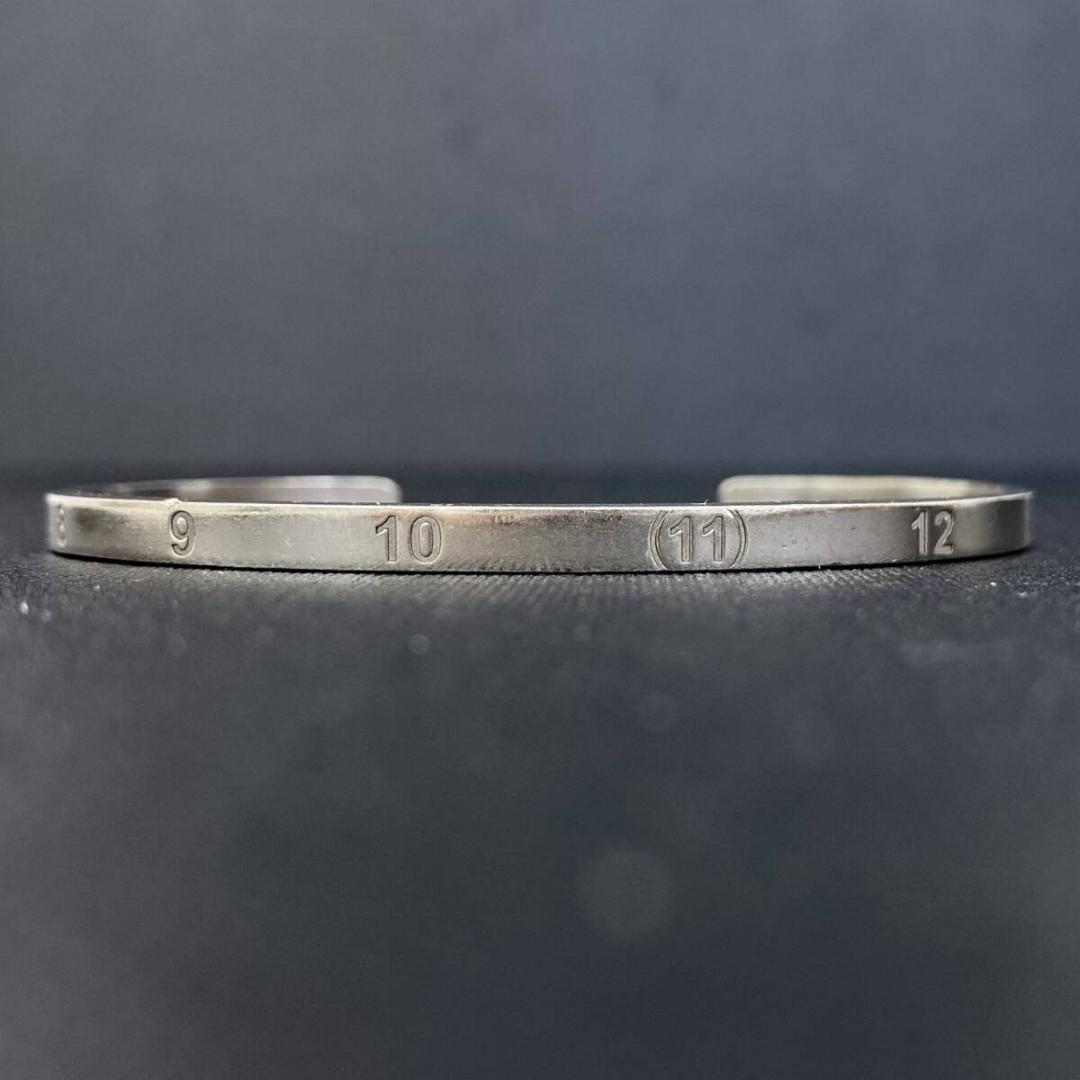 Maison Martin Margiela 11 シルバーナンバリングバングル