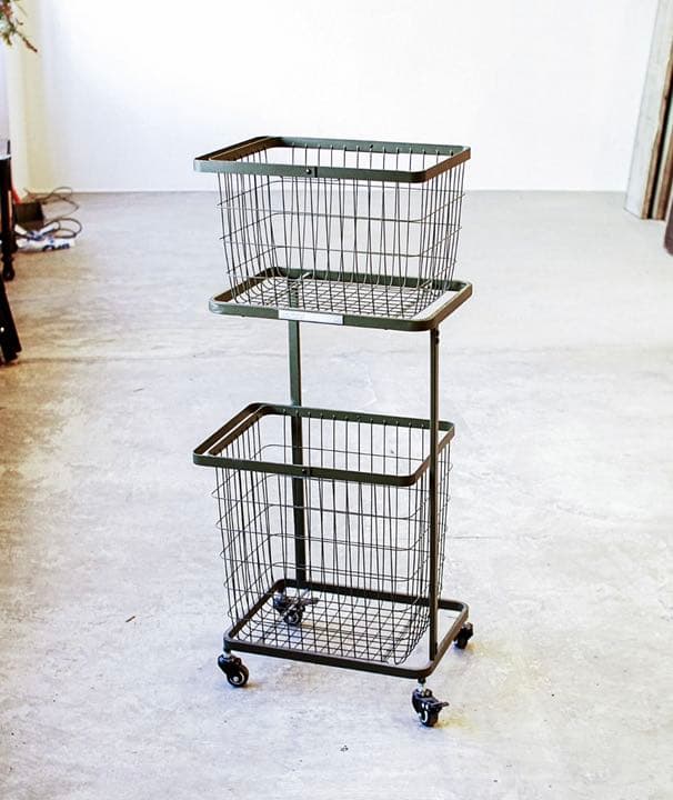 GORDON MILLER 別注TOWER タワー バスケットワゴンセット