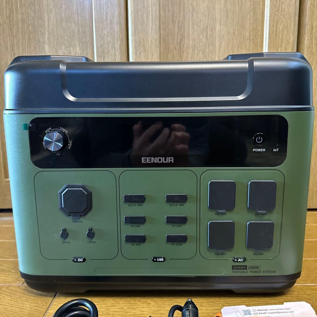 EENOUR ポータブル電源 P2001PLUS