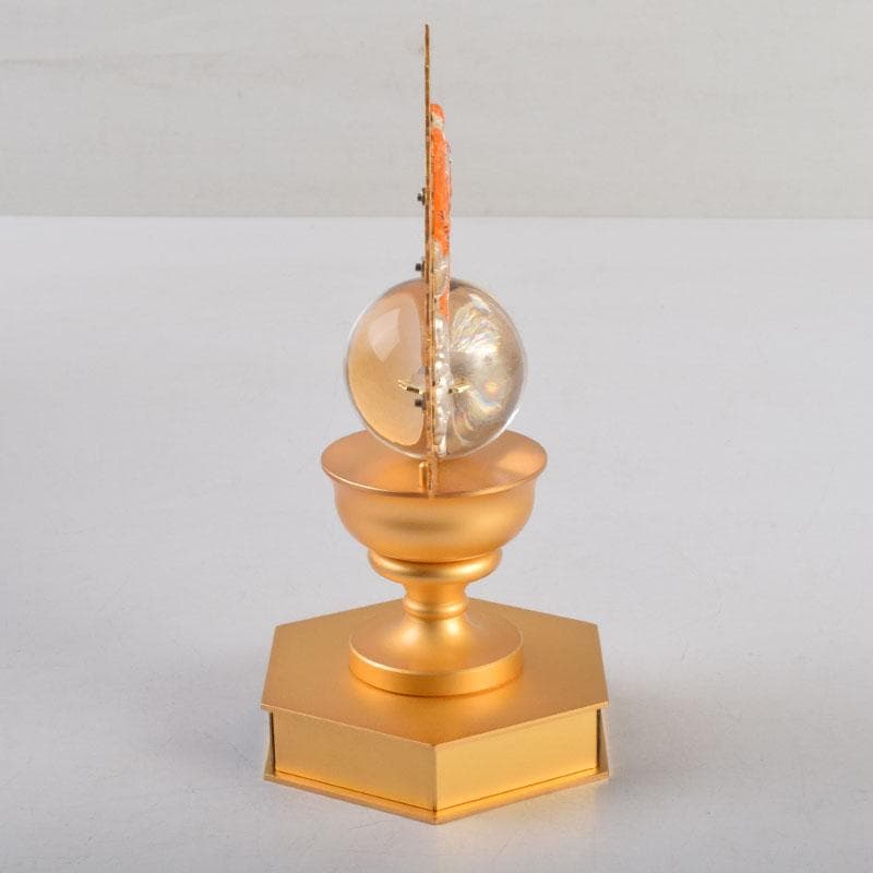 ヒデ仏教美術　阿含宗　二大龍王守護　如意宝珠御宝塔　書付共箱　V　8864