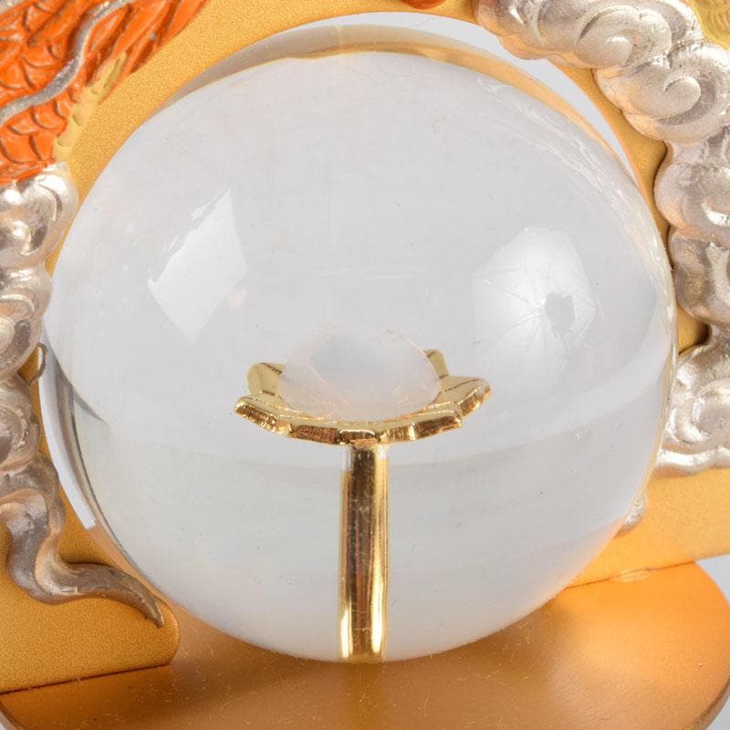 ヒデ仏教美術　阿含宗　二大龍王守護　如意宝珠御宝塔　書付共箱　V　8864