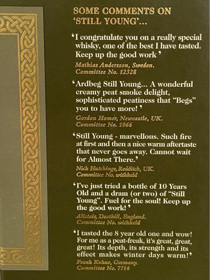 アードベッグ オールモストゼア 1998-2008 10年