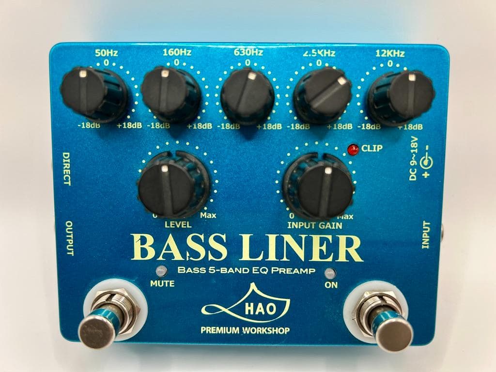 BASS LINER 5バンドEQ プリアンプ　HAO PJB