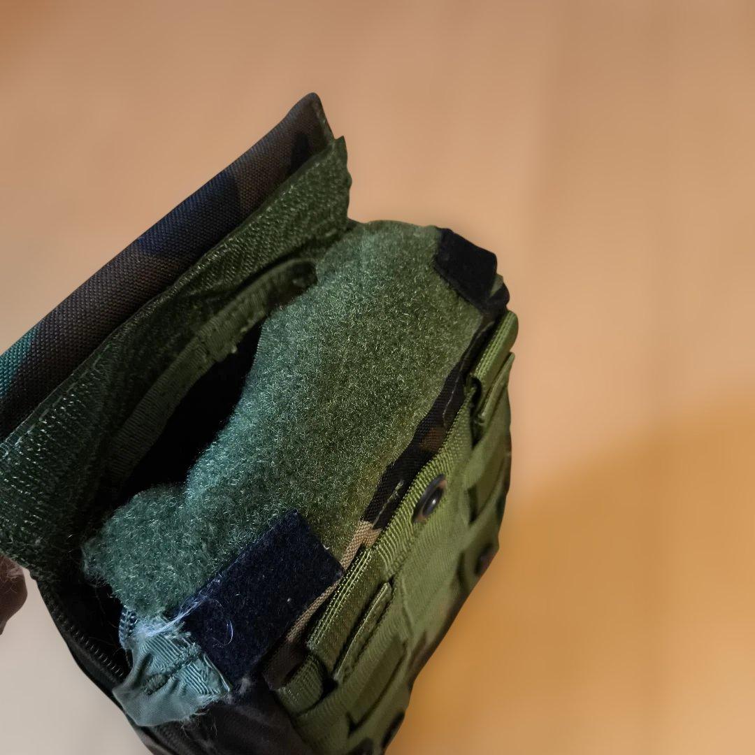 ウッドランド迷彩　装備セット　ボディアーマーPASGT コンシャツ　ポーチ