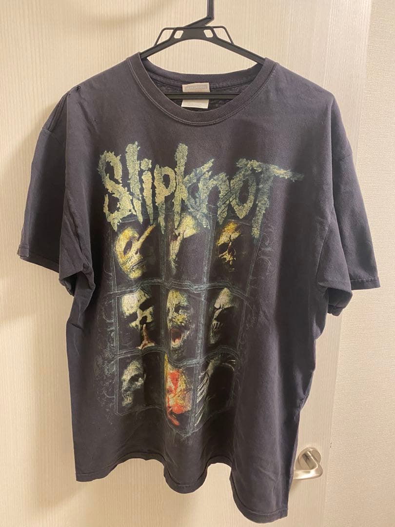 スリップノットSlipknot 00's バンドTシャツ hanesボディ