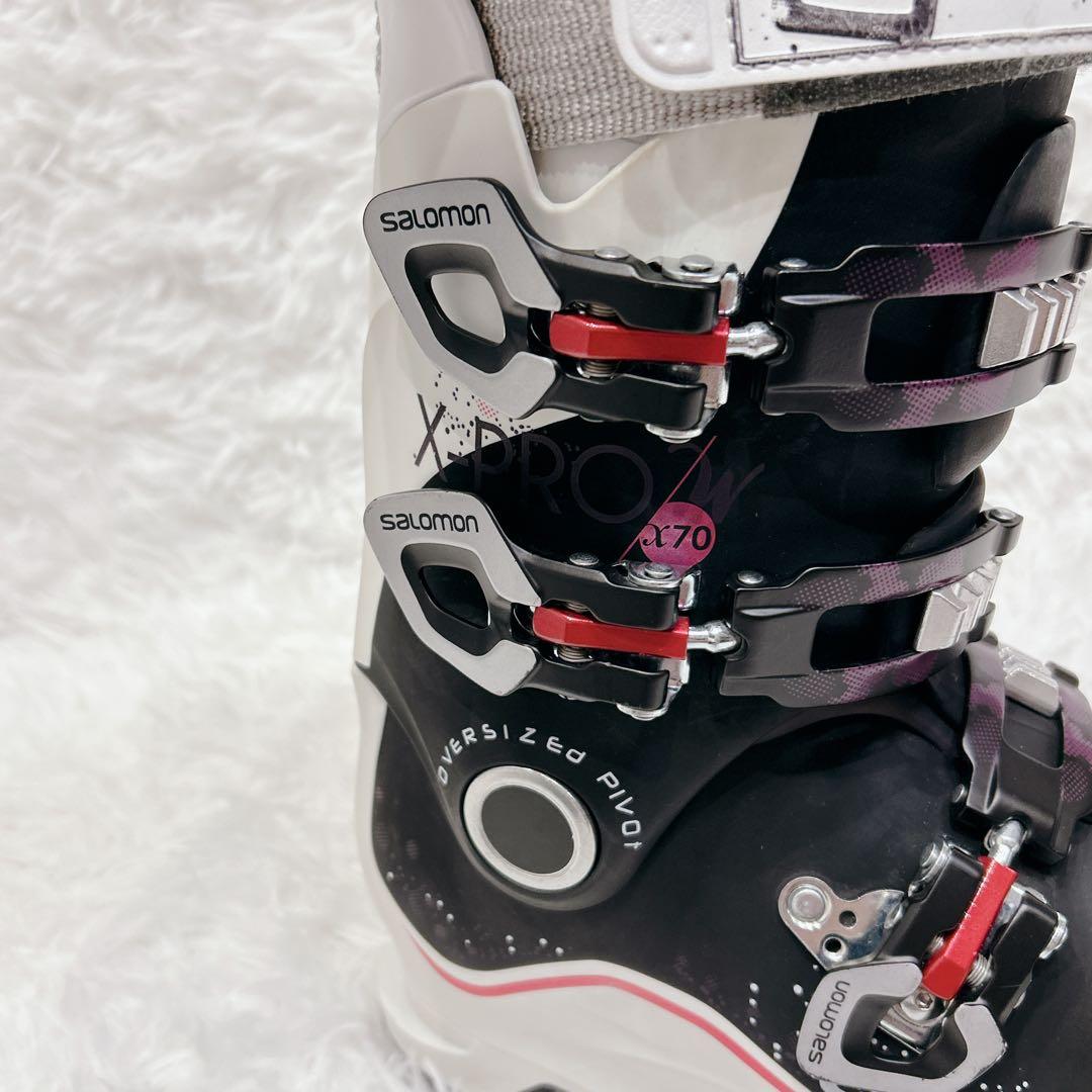 【美品】Salomon X PRO 70 W 24cm スキーブーツ レディース