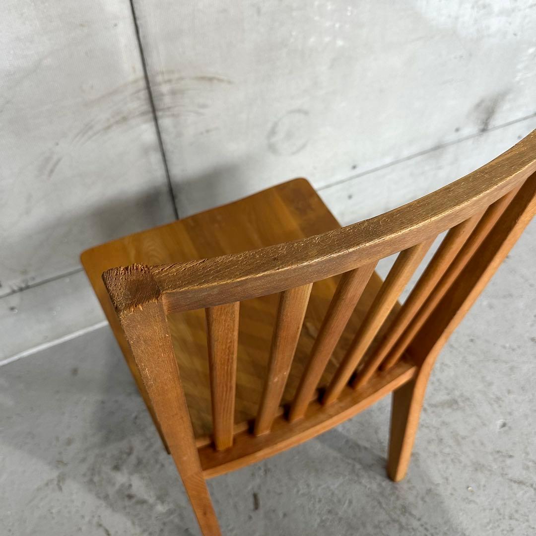 ★杉本家具★ ホワイトオーク無垢 ダイニングチェア｜オイル塗装 高級家具 ②