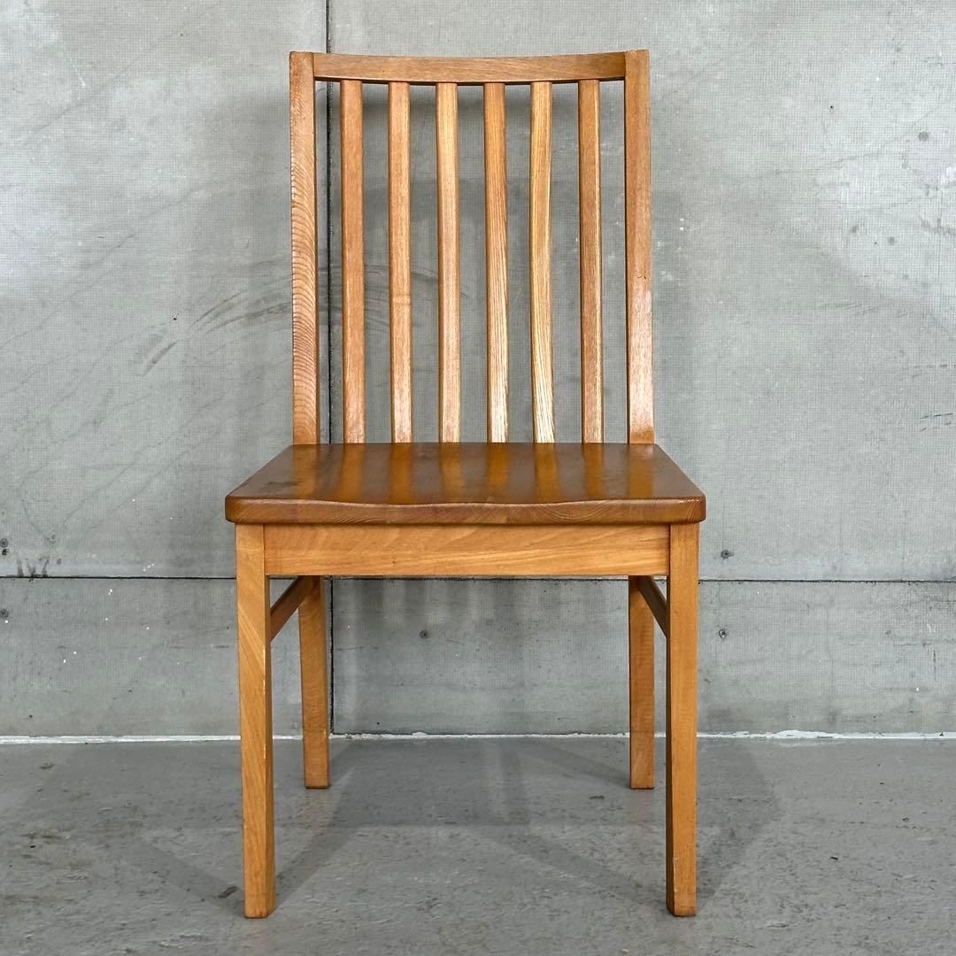 ★杉本家具★ ホワイトオーク無垢 ダイニングチェア｜オイル塗装 高級家具 ②