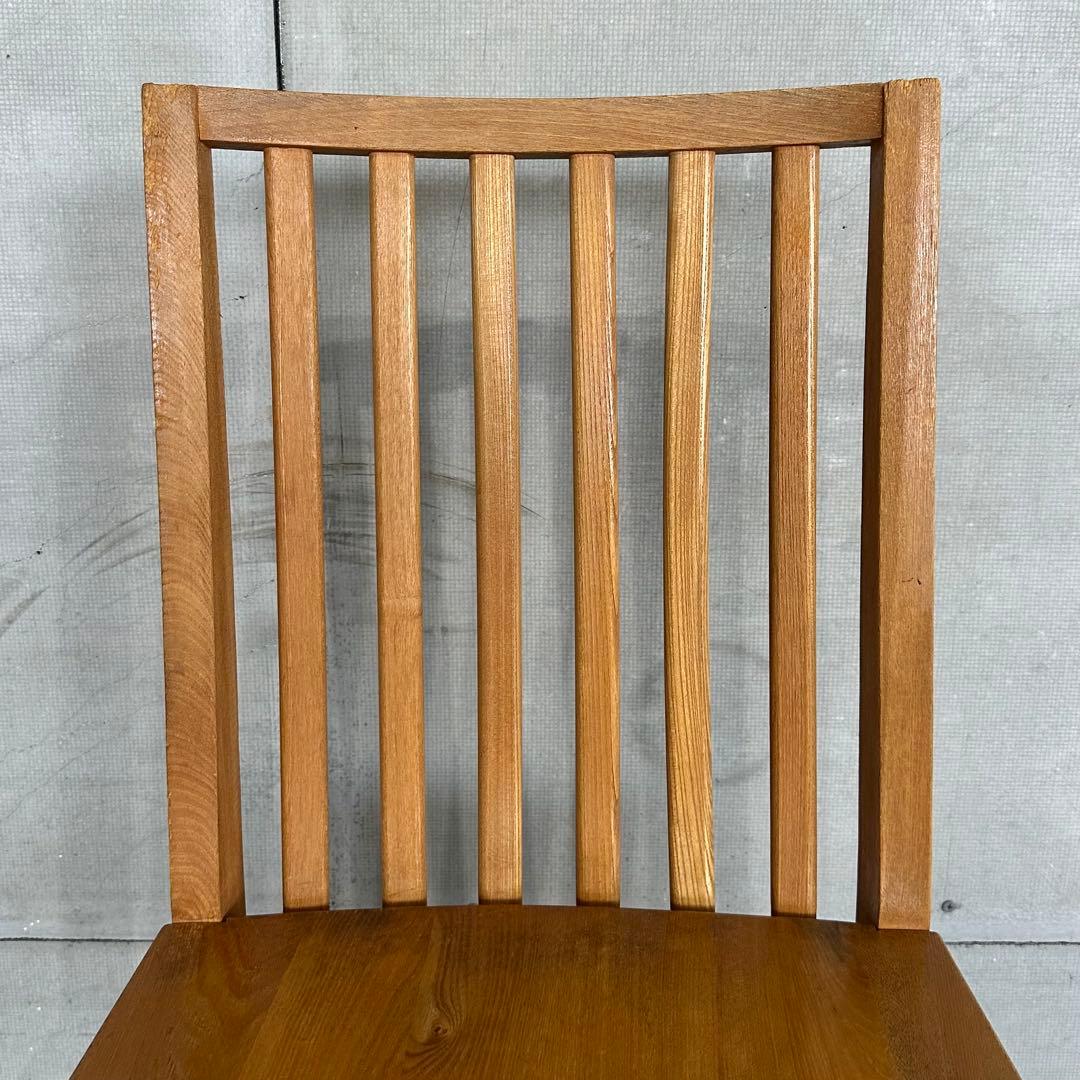 ★杉本家具★ ホワイトオーク無垢 ダイニングチェア｜オイル塗装 高級家具 ②