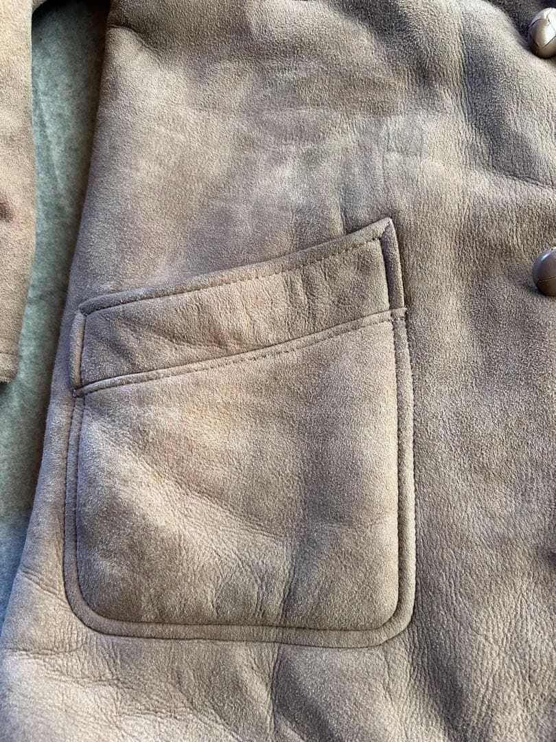 スペイン製　リアルムートンコート　羊皮