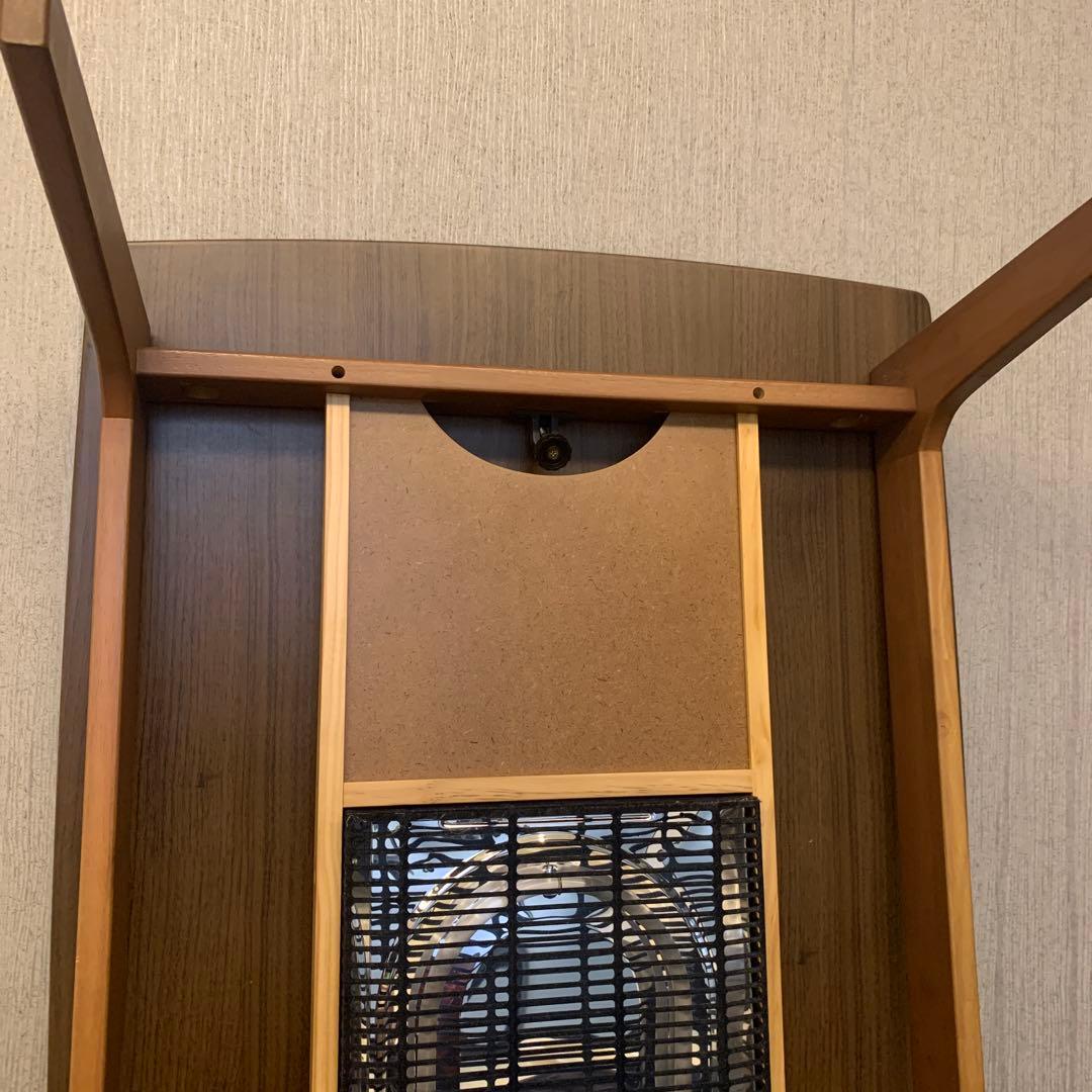 ニトリこたつテーブルリビングこたつ(アーチN 105 MBR)ローテーブル