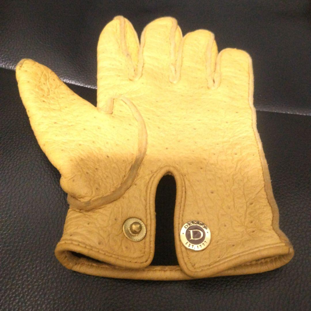英国王室御用達 Dents ペッカリーレザーグローブ