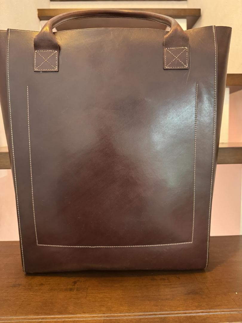 グレンロイヤルトートバッグM ダークブラウン